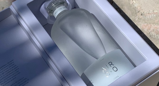 Bottle of vodka
