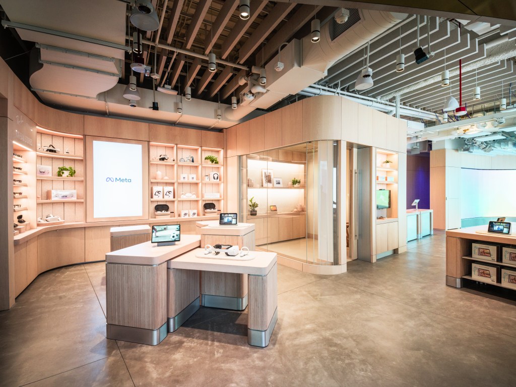 Meta brick-and-mortar store