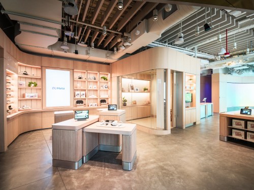 Meta brick-and-mortar store