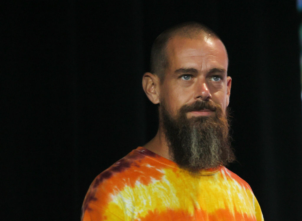 An image of Jack Dorsey against a black background