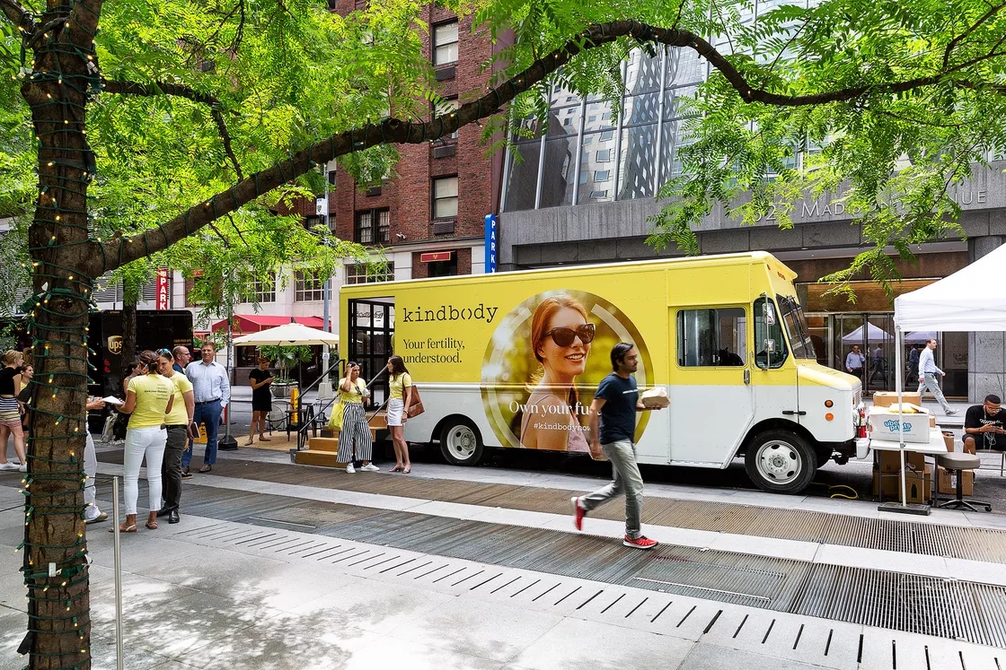 Kindbody's mobile mobile Anti-Müllerian hormone testing clinic