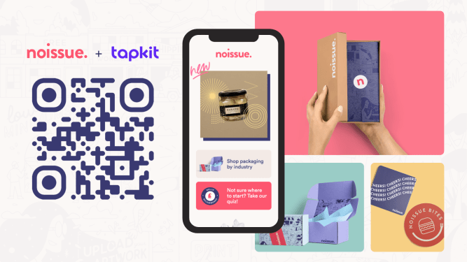Noissue QR, Tapkit acquisition