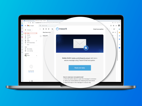 Tresorit email encryption module