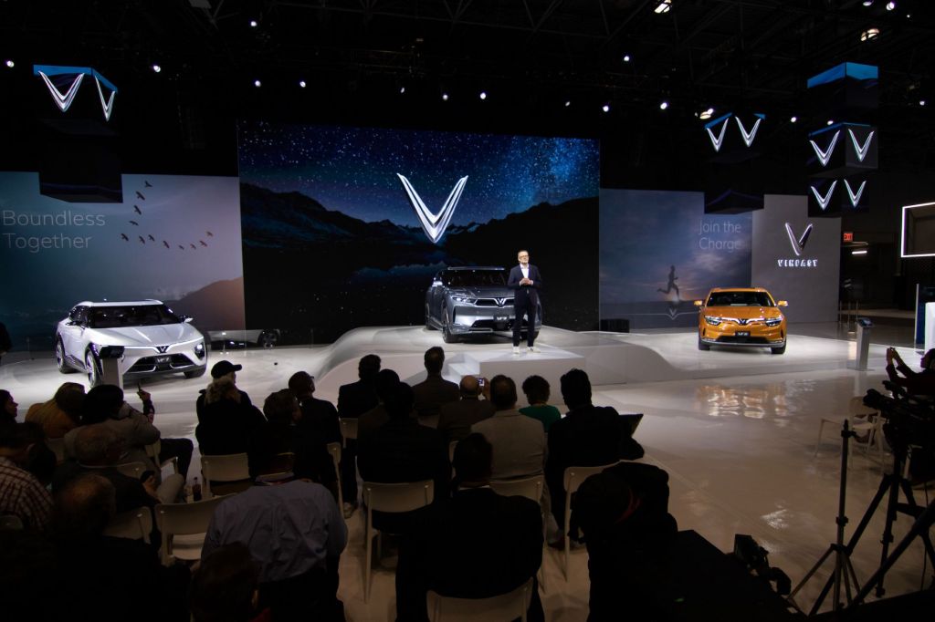 VinFast battery leasing program at new york auto show