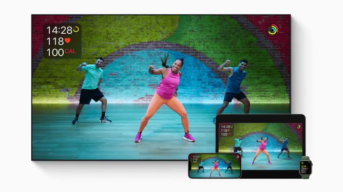 apple fitness dance
