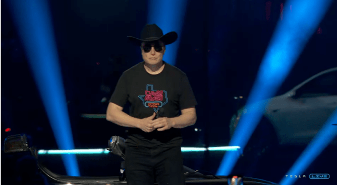 elon musk cyber rodeo austin texas gigafactory
