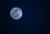 Moon and stars in the night sky