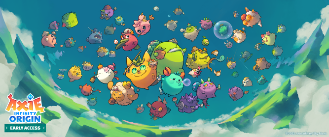An image of Axie Infinity Origin Early Access game