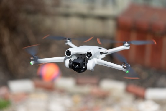 DJI Mini 3 Pro drone in flight