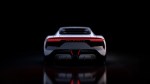 Delorean back view dark EV