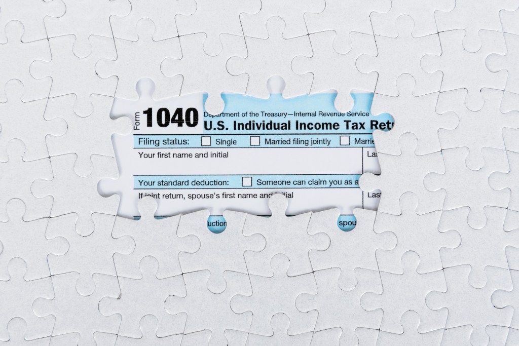 US Tax Return Jigsaw Puzzle