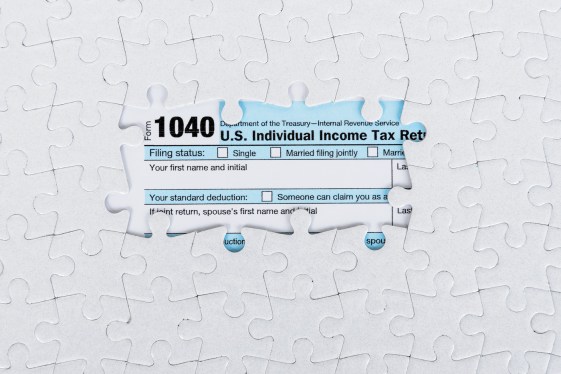 US Tax Return Jigsaw Puzzle