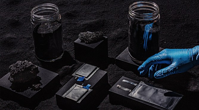 Group14 promotional image of battery materials