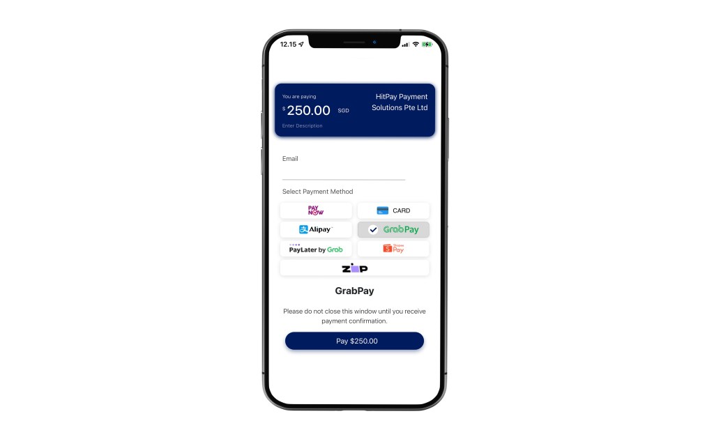 HitPay's payment app