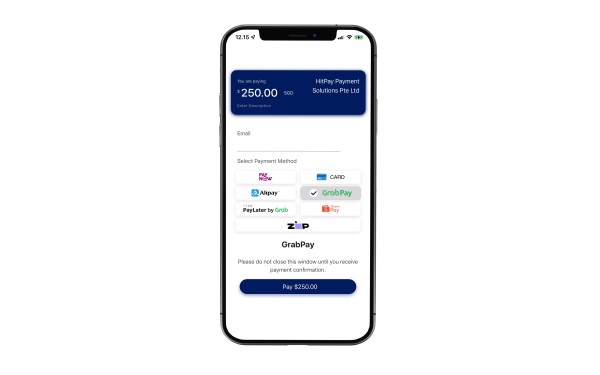 HitPay's payment app