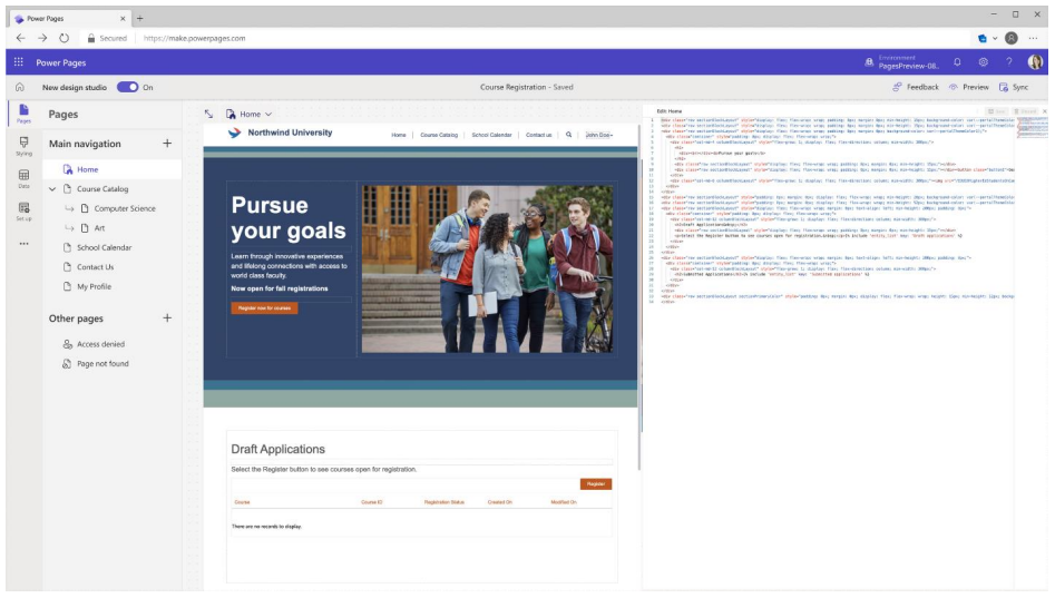 Microsoft Power Pages
