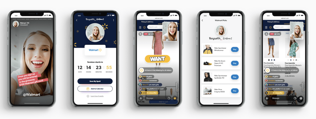 buywith online shopping live commerce