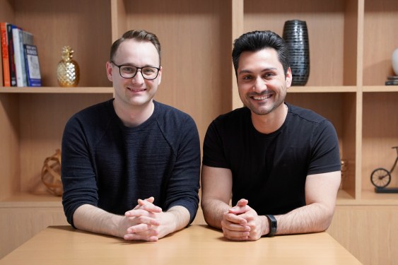 Zak Lefevre and Ehsan Mokhtari, co-founders of ChargeLab