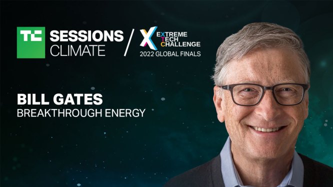 TC Sessions Climate, with Bill Gates