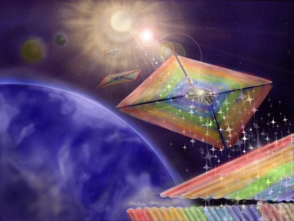 diffractive light sails