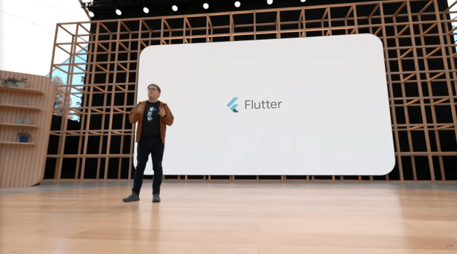 Google Flutter presentation at Google I/O