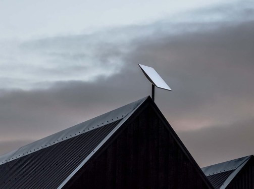Starlink's square dish receiver