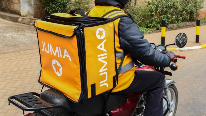 A Jumia Food rider