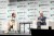 Berkeley Lab's Dr. William Collins and TechCrunch's Harri Weber on stage at TC Sessions: Climate