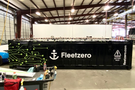 Fleetzero Container Battery Prototype