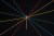 Rainbow Colored Threads Through Needle Eyelet Against Black Colored Background.