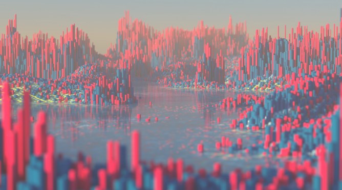 Abstract landscape