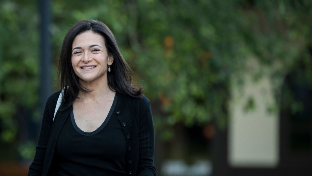 Sheryl Sandberg, chief operating officer of Facebook