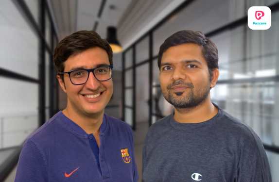 Pazcare co-founders Sanchit Malik and Manish Mishra