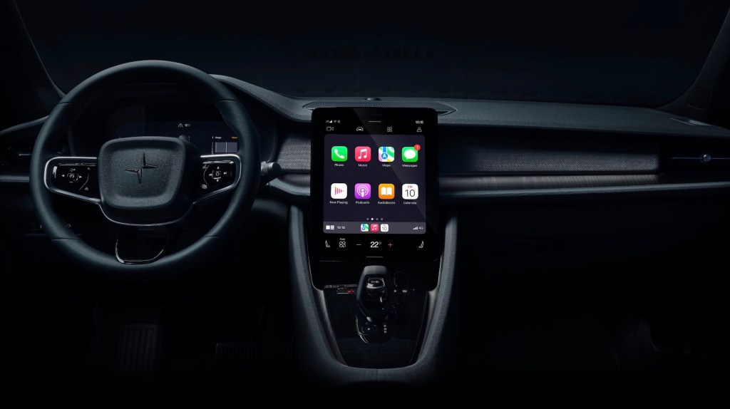 apple carplay polestar