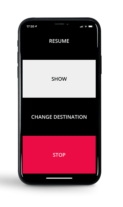 Waymap app screenshot