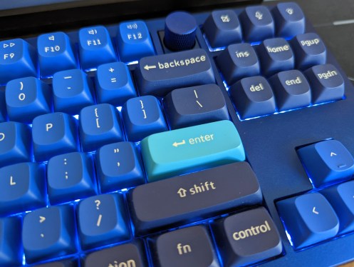 blue keyboard