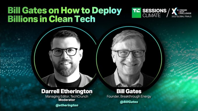 Bill Gates on How to Deploy Billions in Clean Tech