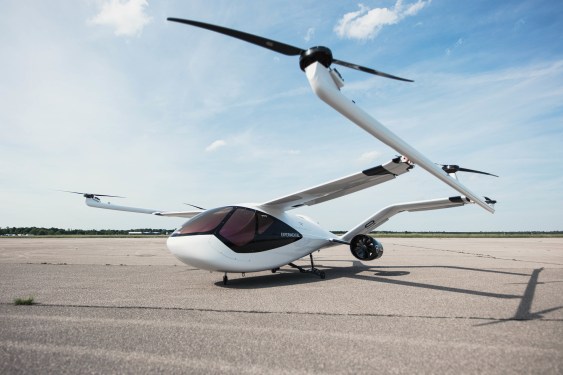Volocopter's VoloConnect aircraft