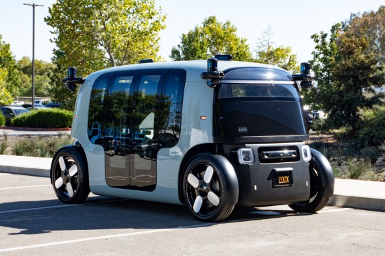 Zoox robotaxi California