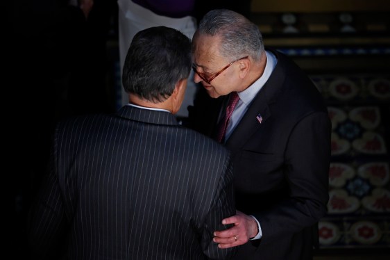 Sens. Joe Manchin and Chuck Schumer