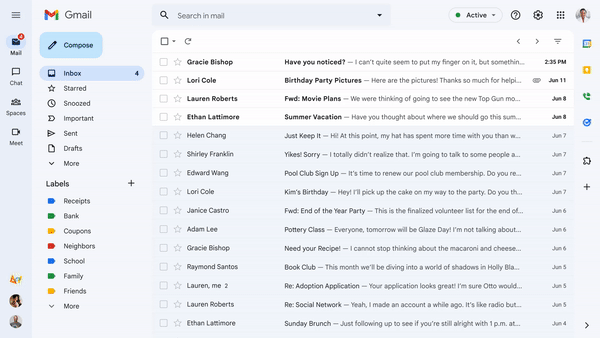 Gmail search filters demo