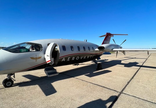 airplane on the tarmac