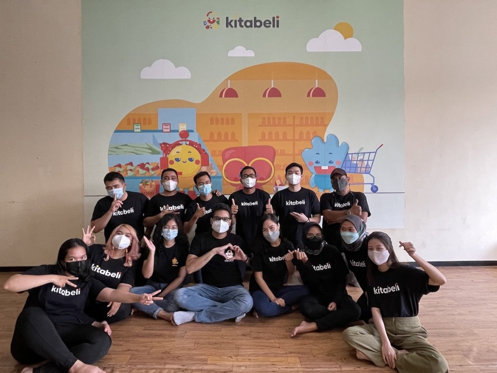 Indonesian social commerce app KitaBeli's team