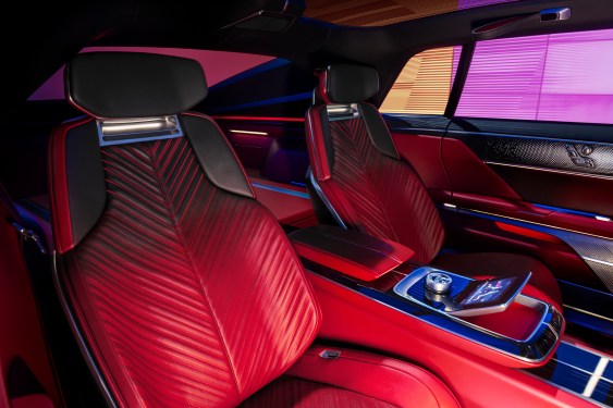 interior of Cadillac Celestiq