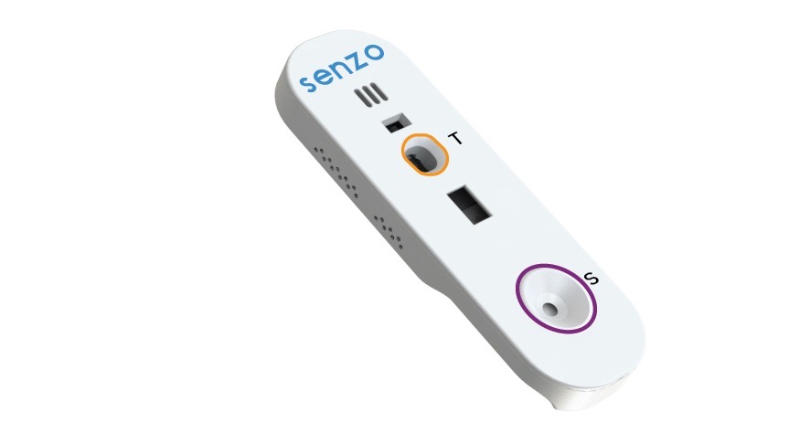 Senzo lateral flow test
