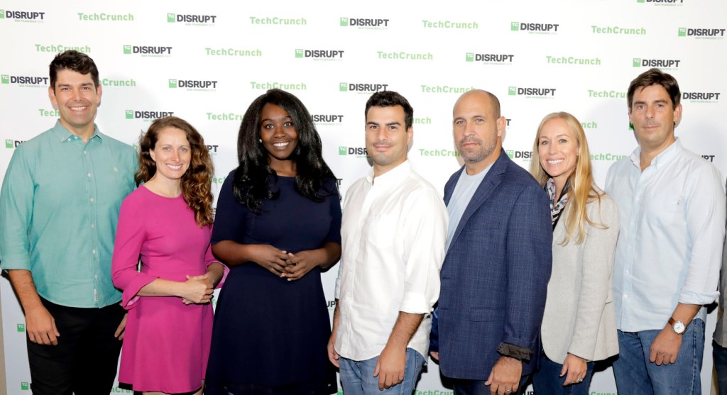 group photo at Disrupt