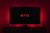 netflix logo on black screen backlit by red glow