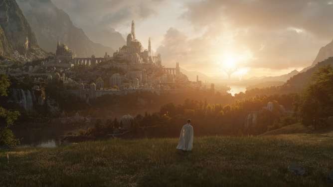 Lord of the Rings series teaser image from Amazon Prime