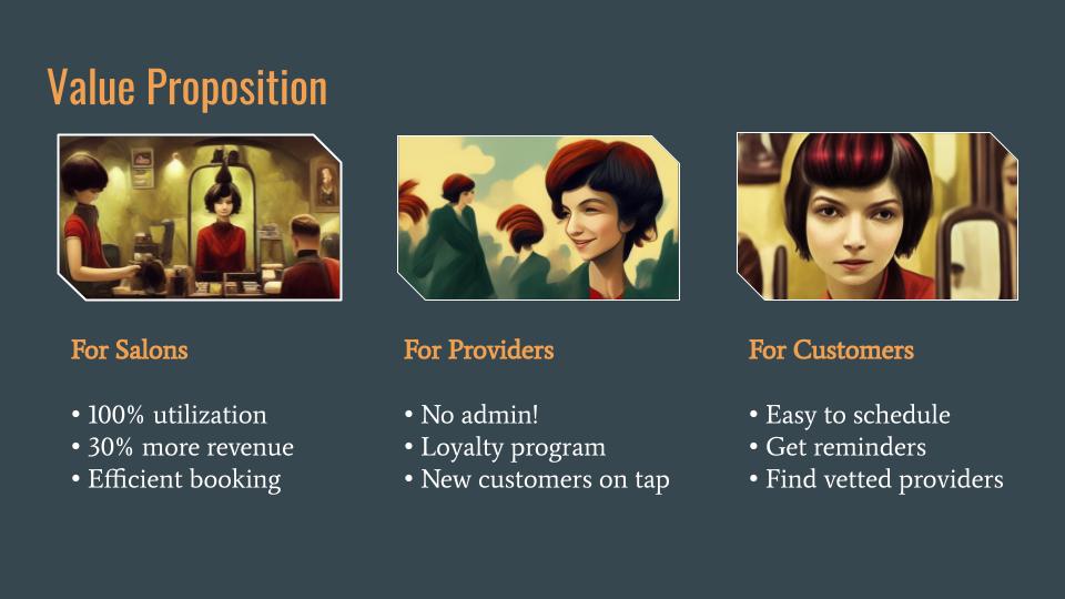 Value Prop slide