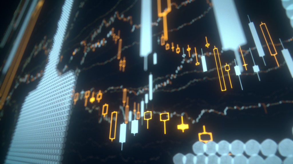 stock charts illustrated